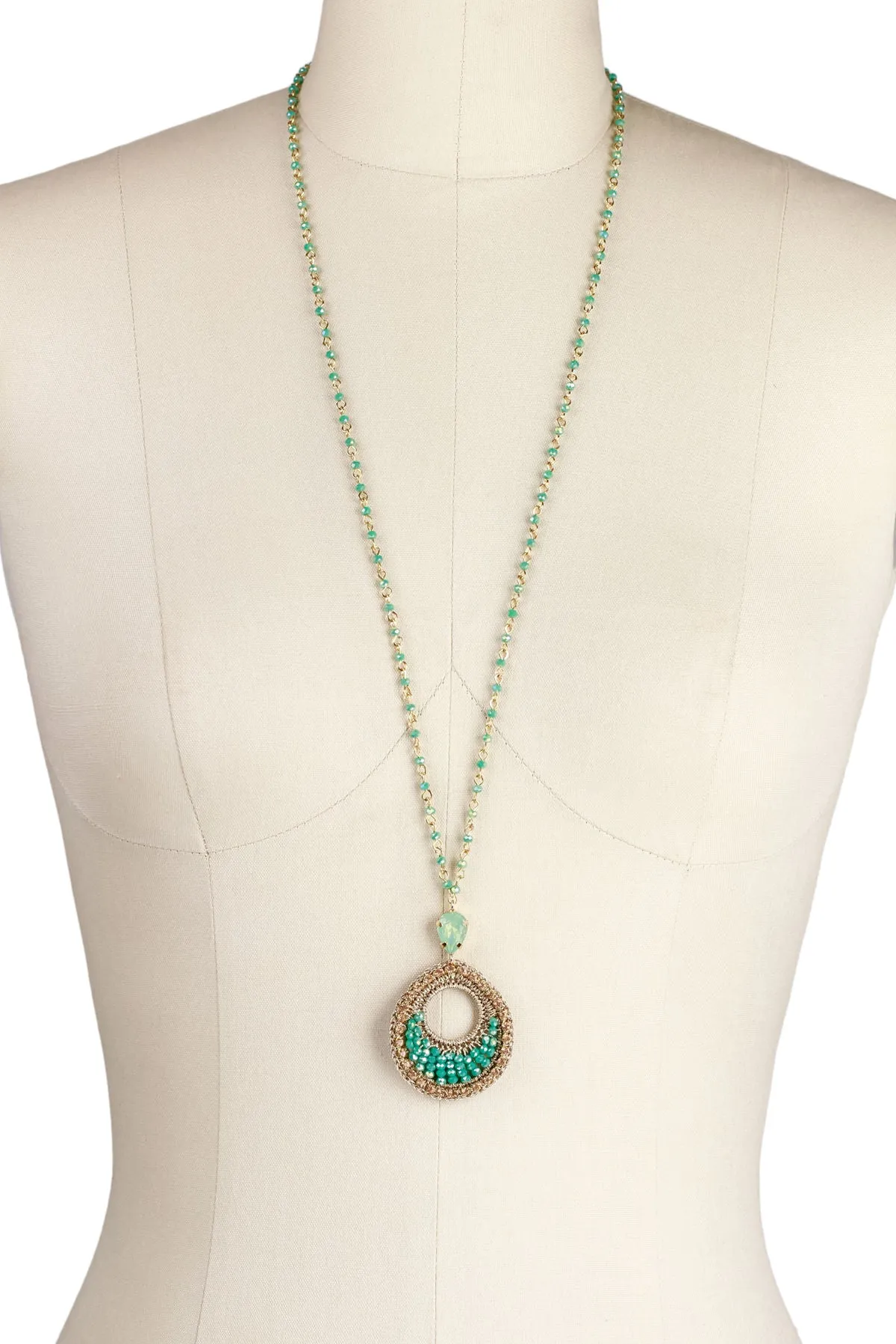 Vivaan Teardrop Pendant Neckla