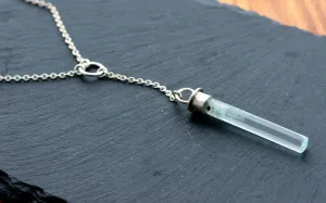 WHERE THE WILD THINGS ARE AQUAMARINE NECKLACE
