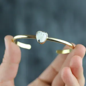 White Buffalo Stacking Cuff No.46