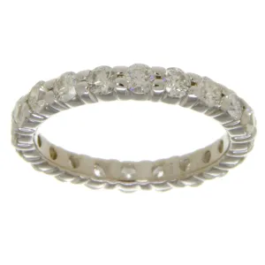 White Gold 2.00ct Diamond Eternity Band