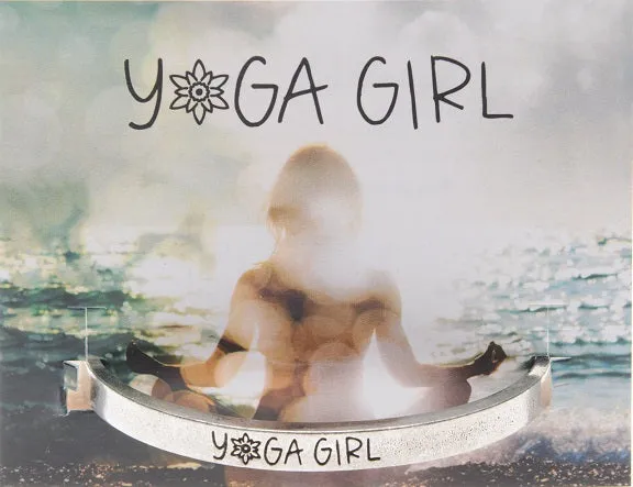 Yoga Girl Quotable Cuff Bracelet