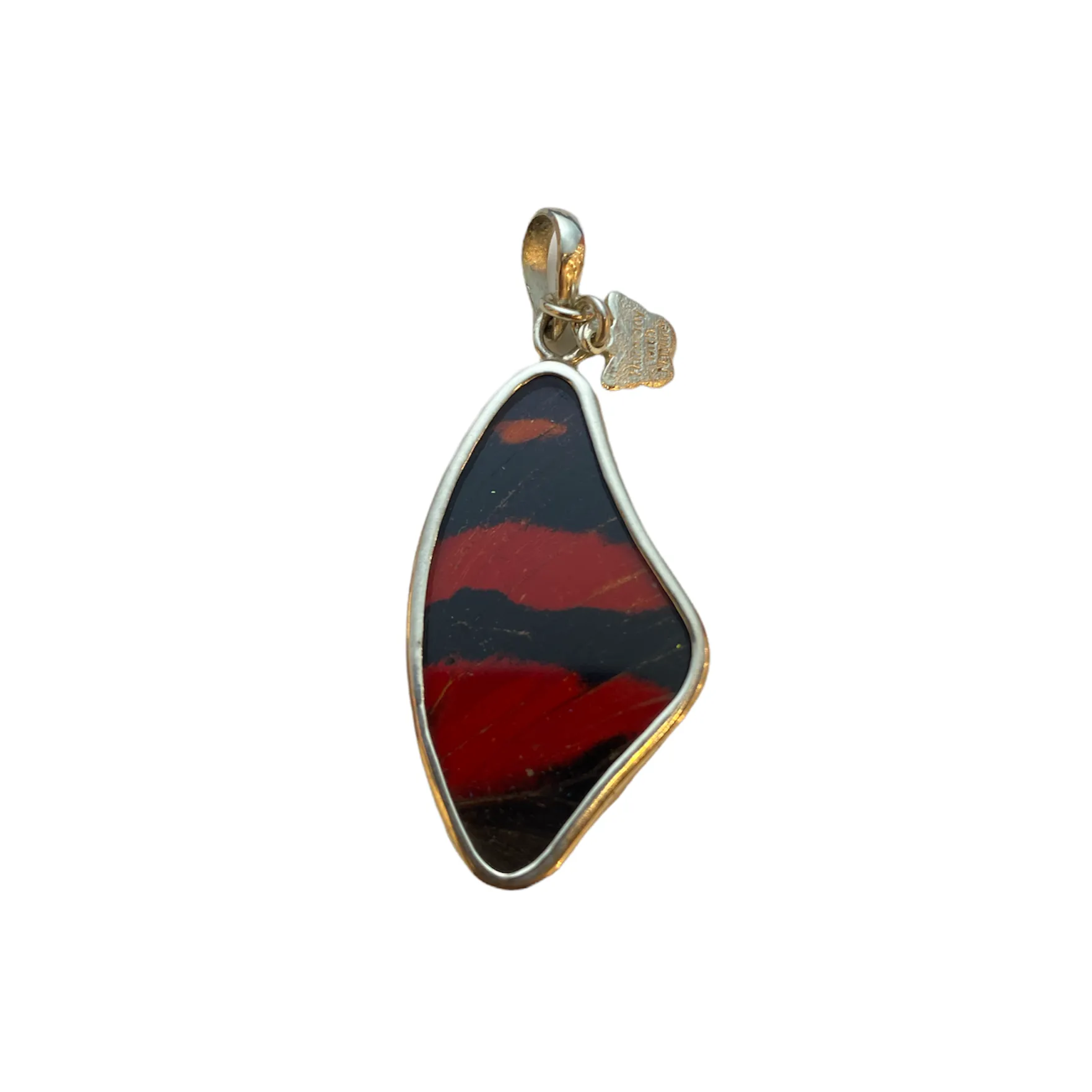 Yolanda Ormachea Medium  Butterfly Wing Pendant
