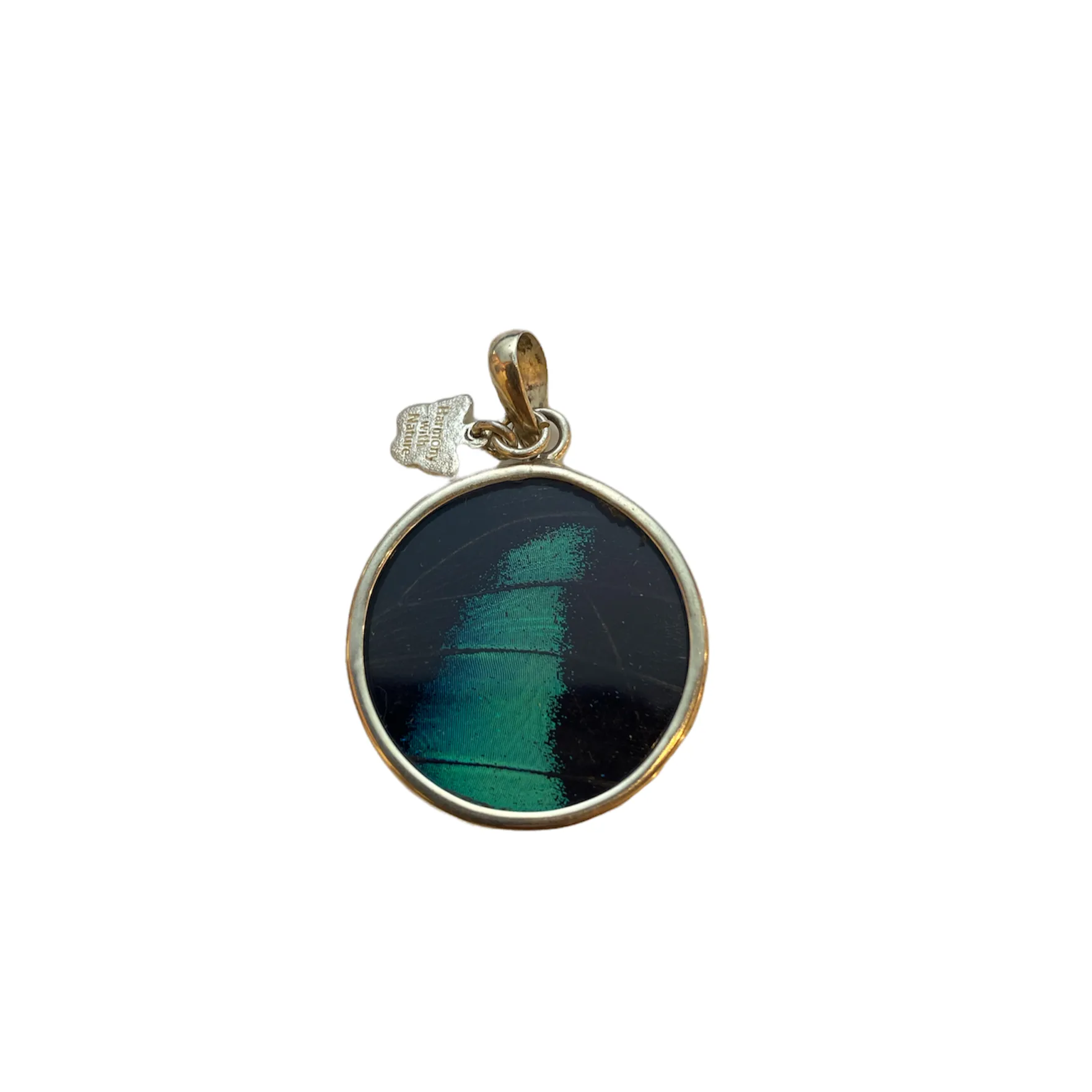 Yolanda Ormachea Medium  Butterfly Wing Pendant