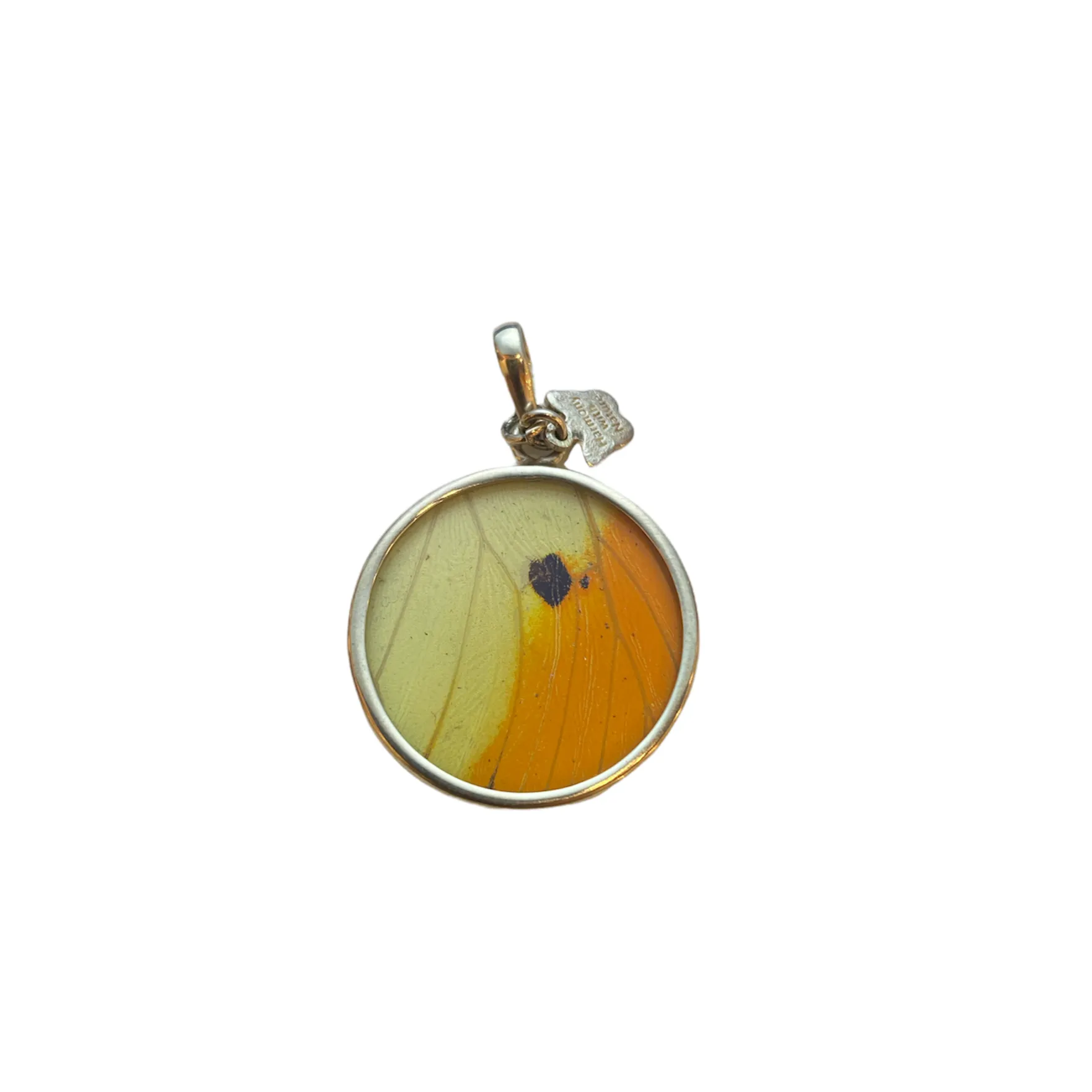 Yolanda Ormachea Medium  Butterfly Wing Pendant