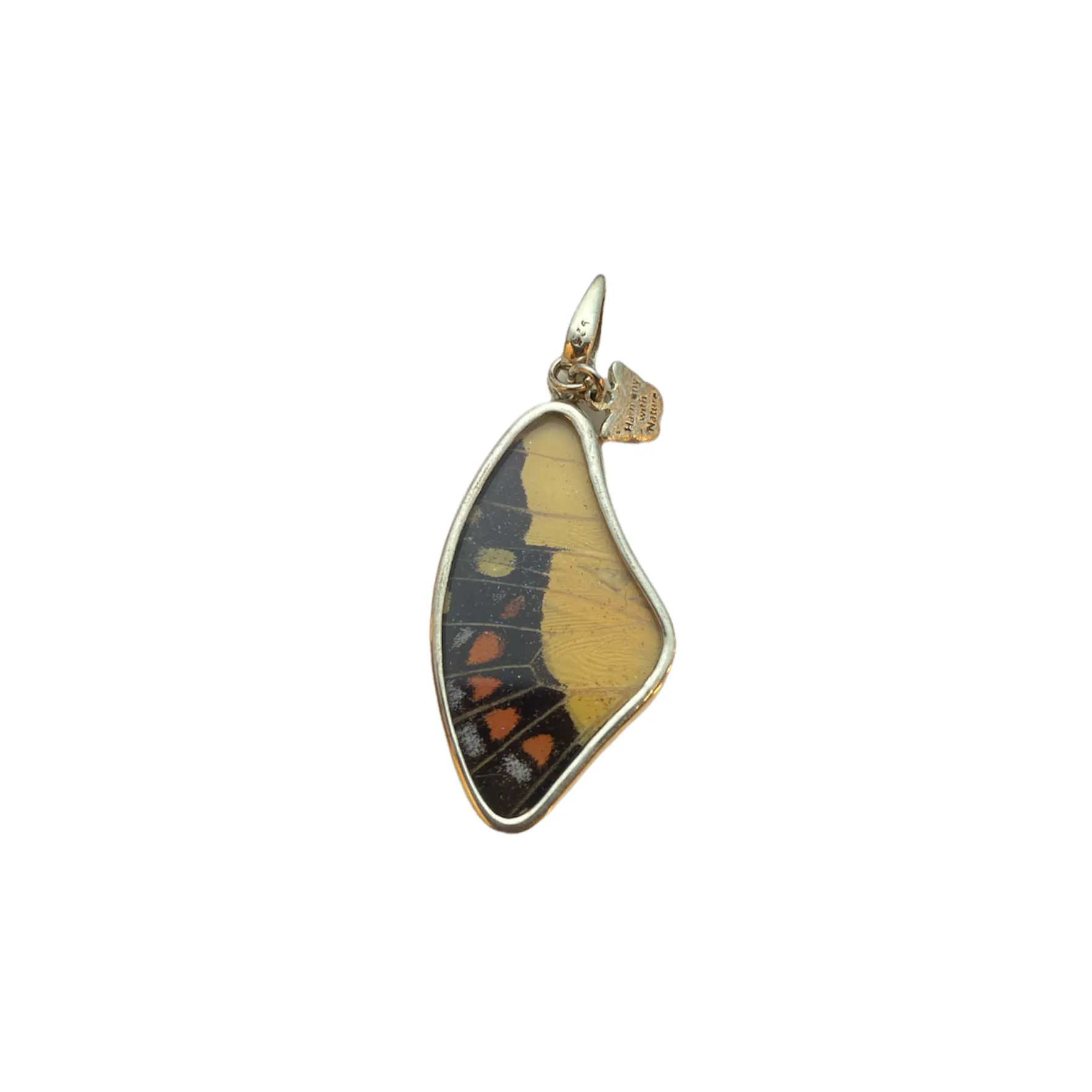 Yolanda Ormachea Medium  Butterfly Wing Pendant
