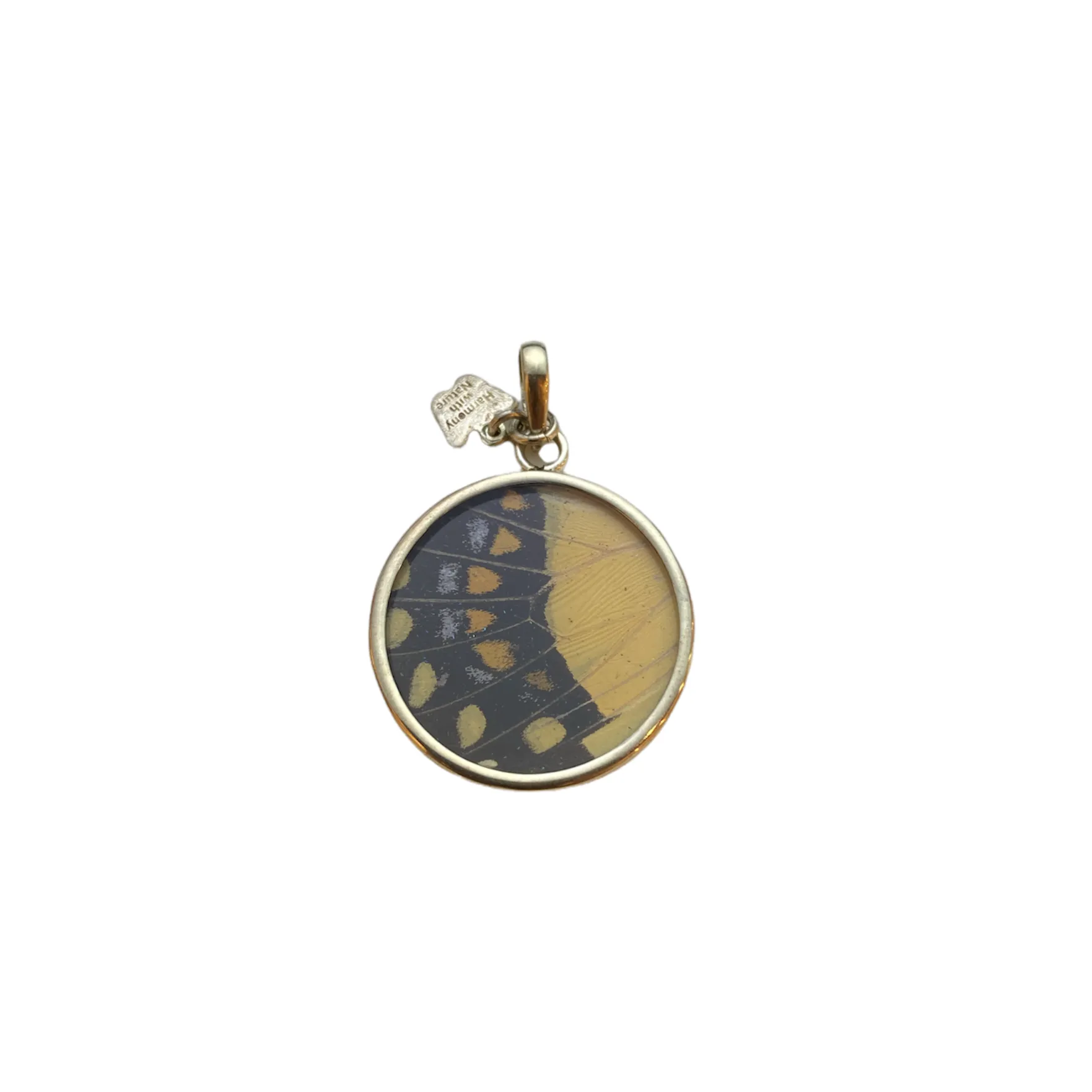 Yolanda Ormachea Medium  Butterfly Wing Pendant